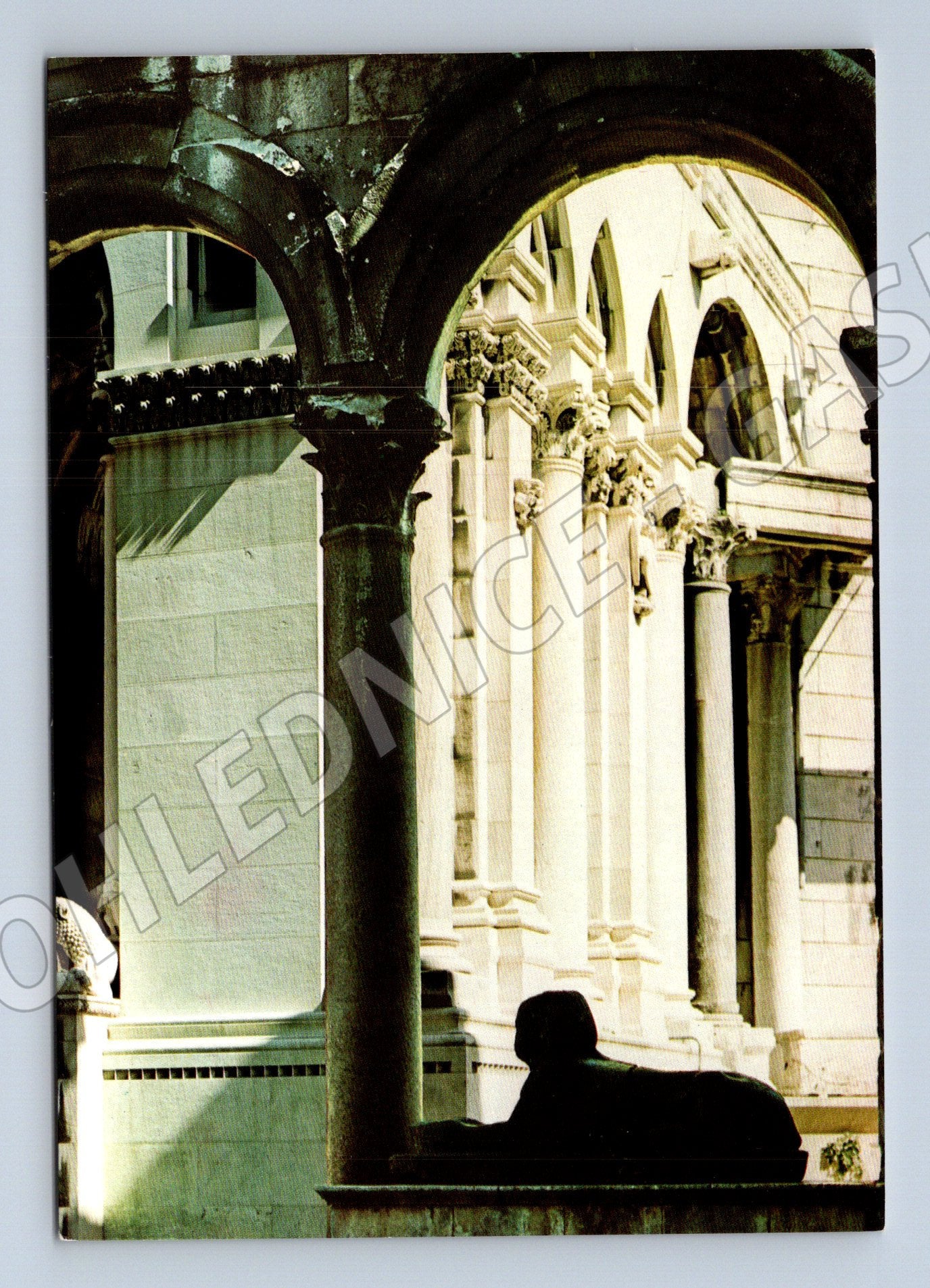 Pohlednice Split Peristil Chorvatsko architektura (M17523)
