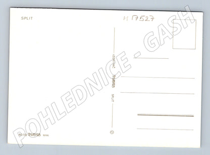 Pohlednice Split katedrála sv Dominia tržiště čistá (M17527)