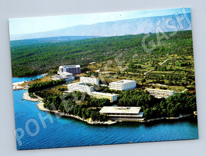 Pohlednice Stari Grad Hvar letecký pohled Chorvatsko (M17529)