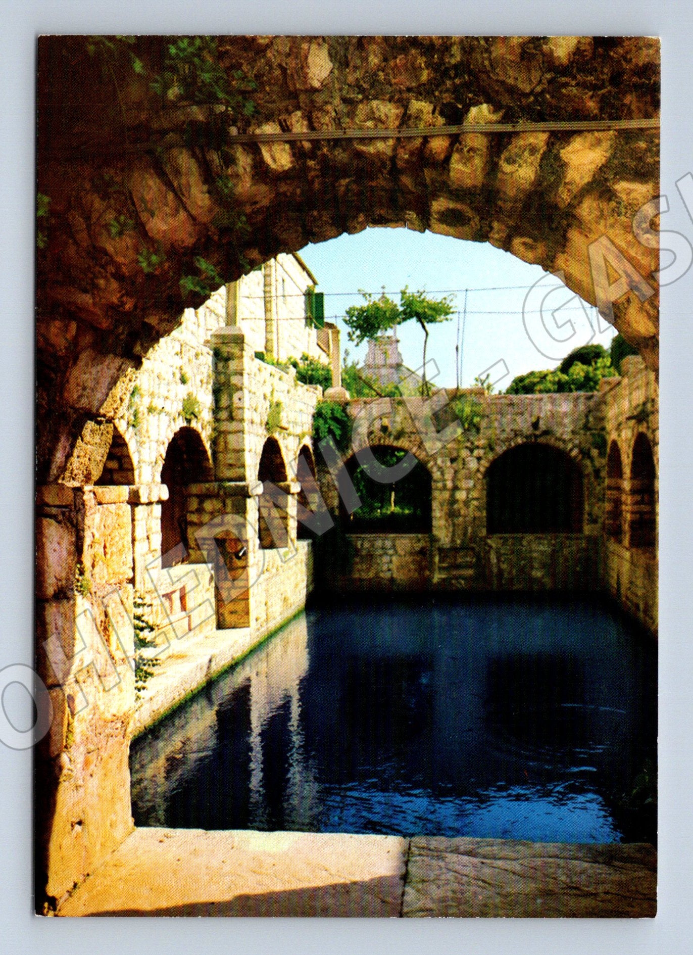 Pohlednice Stari Grad Hvar Hektorovićův rybník (M17531)