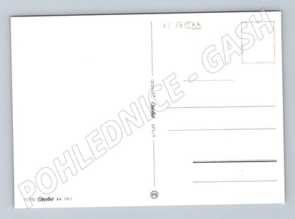 Pohlednice Pozdrav s Jadrana západ slunce Ozeha Split (M17533)