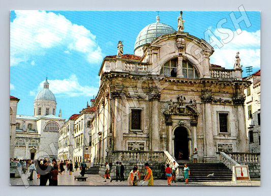 Pohlednice Dubrovnik historické centrum katedrála (M17535)