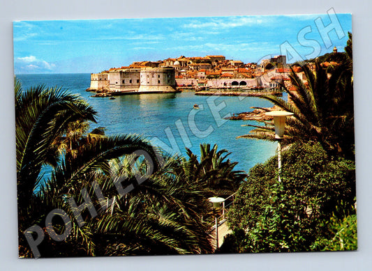 Pohlednice Dubrovník panorama historického města (M17536)