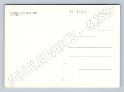 Pohlednice Vepric chorvatské Lurdy poutní svatyně (M17541)