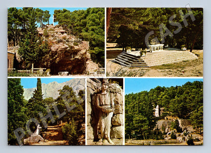 Pohlednice Vepric poutní místo lurdská svatyně (M17542)