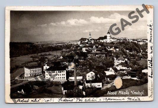 Pohlednice Nové Město nad Metují 1955 (M1755)