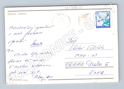 Pohlednice Šibenik Jadrija více záběrů poštou prošlá (M17550)