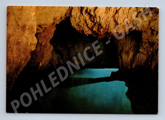 Pohlednice Modrá jeskyně Biševo Chorvatsko čistá (M17553)