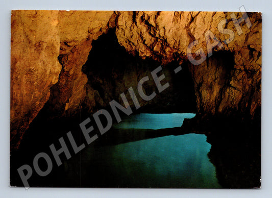 Pohlednice Modrá jeskyně Biševo Chorvatsko 1964 (M17554)