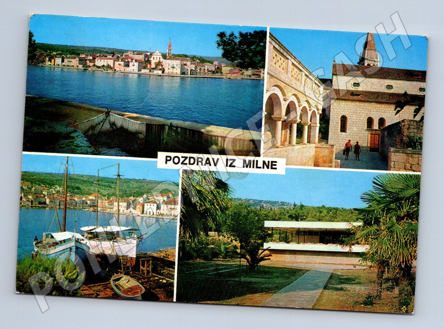 Pohlednice Milna Jugoslávie více záběrů 70 léta (M17566)