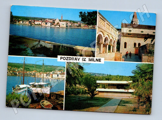 Pohlednice Milna Jugoslávie více záběrů 70 léta (M17566)