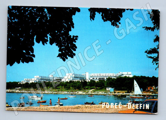 Pohlednice Poreč Delfin Zelená laguna hotel (M17571)