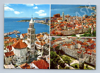 Pohlednice Split 1983 Diokleciánův palác více záběrů (M17574)