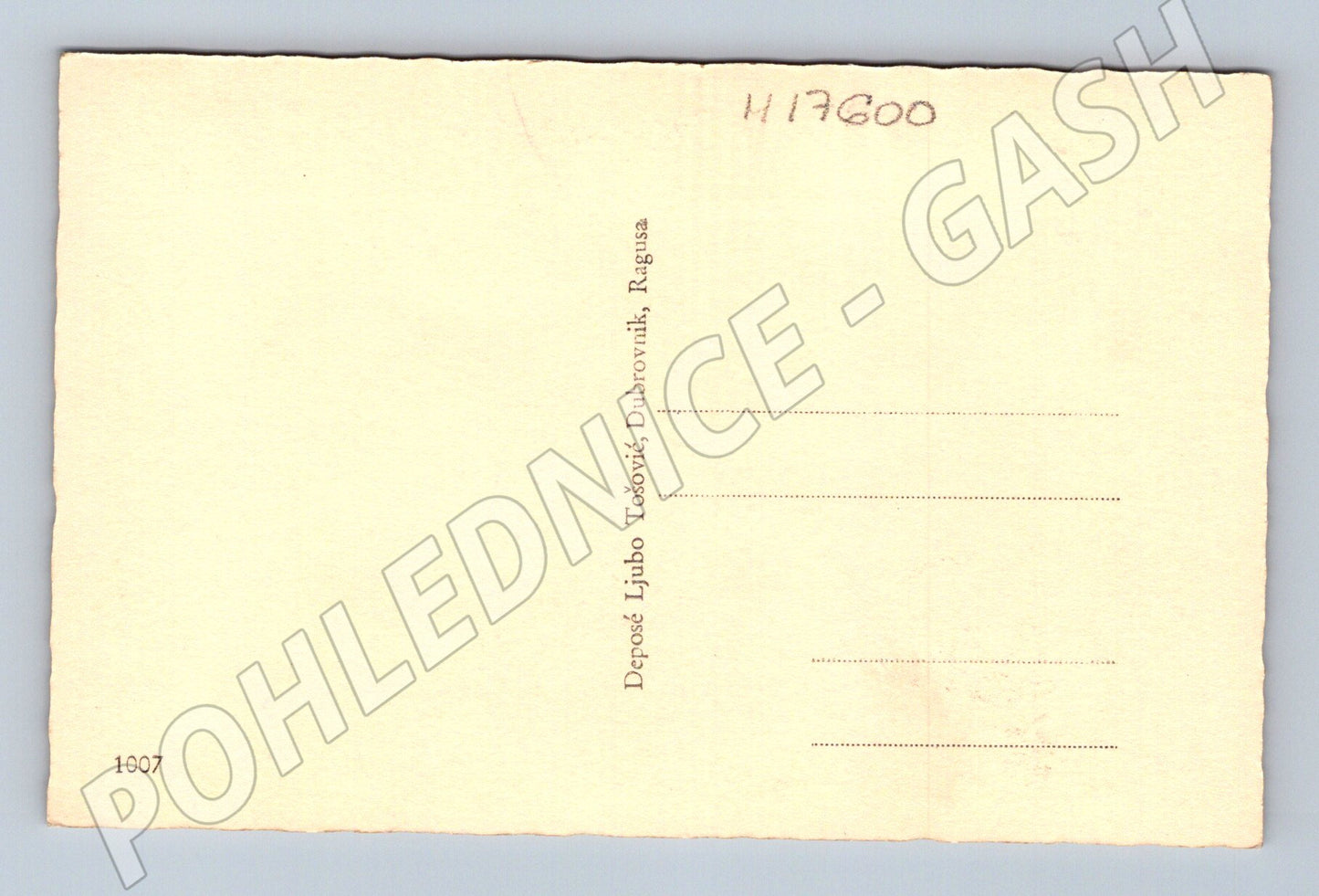 Pohlednice Dubrovník Ragusa historické město stará (M17600)