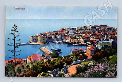 Pohlednice Dubrovník 1927 Království SHS zaslaná (M17617)
