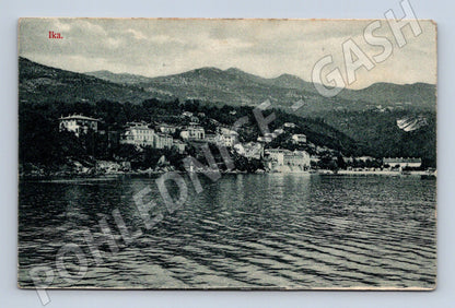Pohlednice Ika Chorvatsko 1908 Divald Károly Budapešť (M17624)