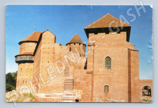 Pohlednice Lotyšsko hrad Turaida 1993 (M17629)