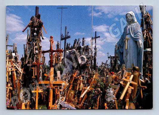 Pohlednice Litva Kopec křížů Kryžių Kalnas nevypisovaná (M17648)