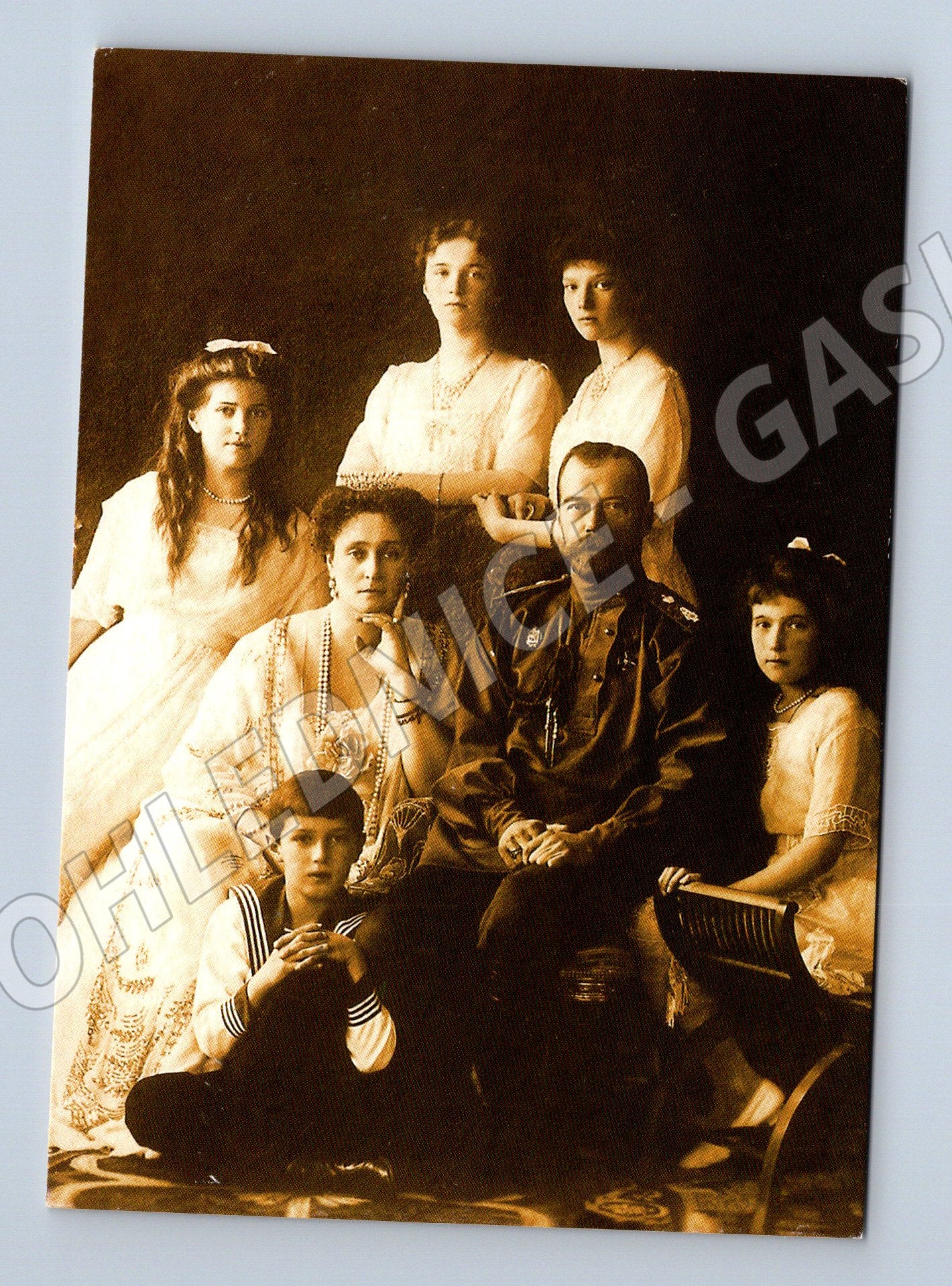 Pohlednice carská rodina Mikuláše II. Romanovci Rusko 1913 (M17652)