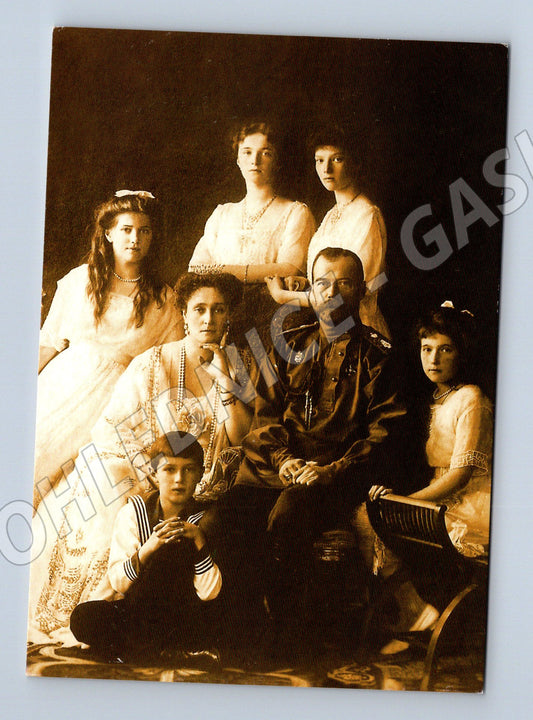 Pohlednice carská rodina Mikuláše II. Romanovci Rusko 1913 (M17652)