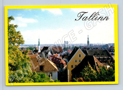 Pohlednice Tallinn Estonsko výhled na historické centrum (M17667)