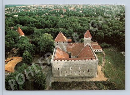 Pohlednice Kuressaare hrad Estonsko 1989 (M17668)