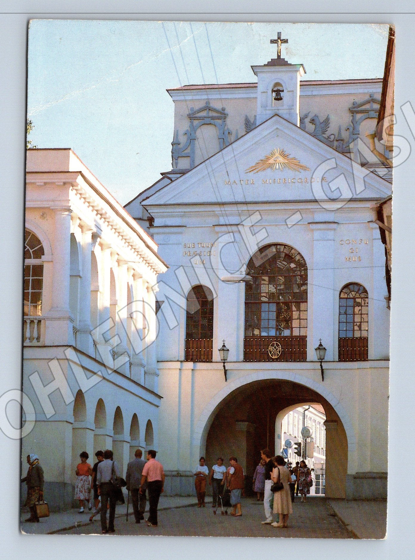 Pohlednice Vilnius Aušros brána 1990 (M17671)