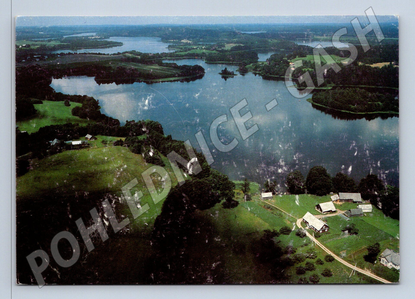 Pohlednice Litva jezera NP Ignalina (M17672)