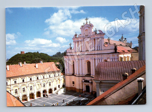 Pohlednice Vilnius univerzita a kostel sv. Jana 1990 Litva (M17682)