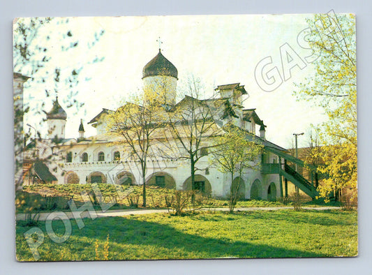 Pohlednice Novgorod 1983 kostel sv. žen Jaroslavův dvůr (M17685)