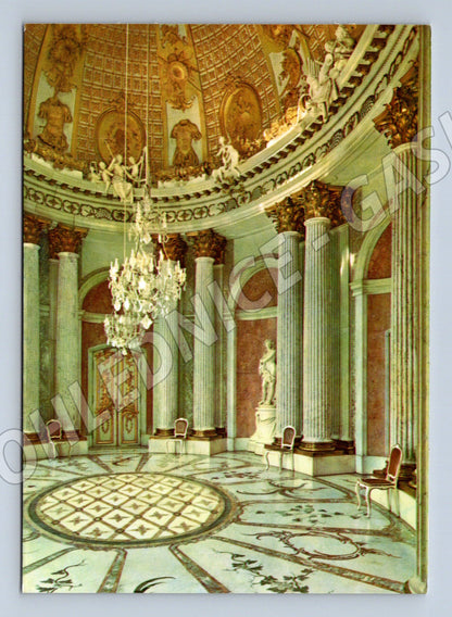 Pohlednice Sanssouci Postupim Mramorový sál Německo (M17715)