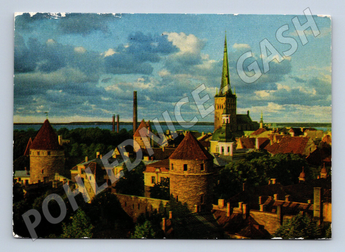 Pohlednice Tallinn Estonsko 1975 historická razítkovaná (M17717)