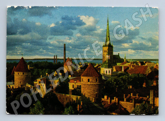 Pohlednice Tallinn Estonsko 1975 historická razítkovaná (M17717)