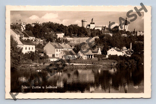 Pohlednice Tábor Partie u Lužnice 1957 (M1773)