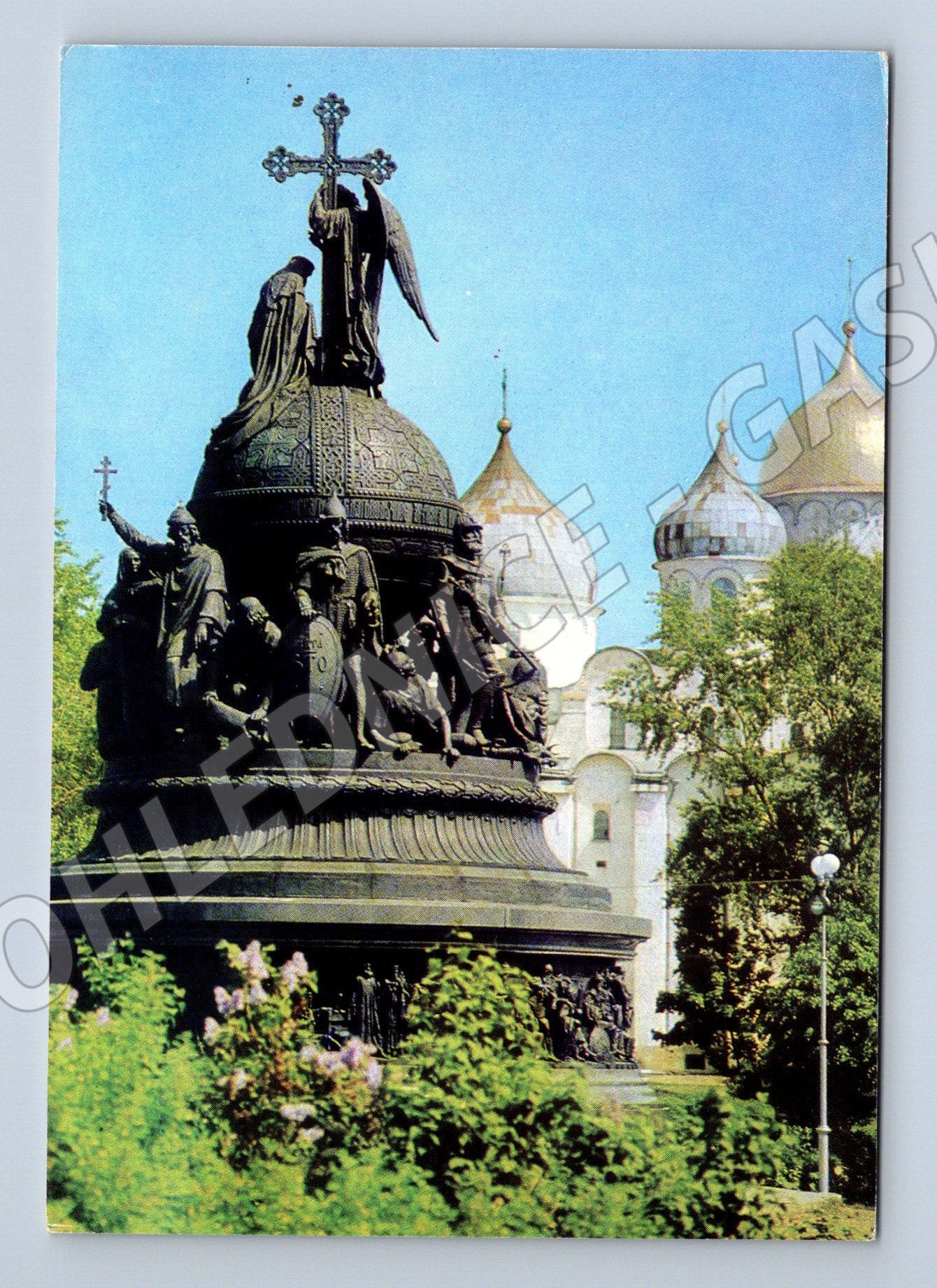 Pohlednice Novgorod památník Tisíciletí Ruska (M17735)