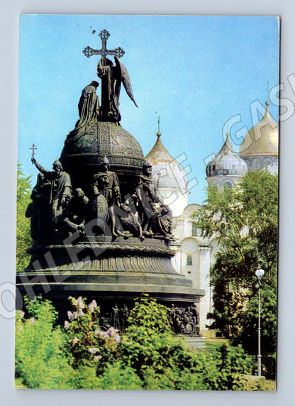 Pohlednice Novgorod památník Tisíciletí Ruska (M17735)