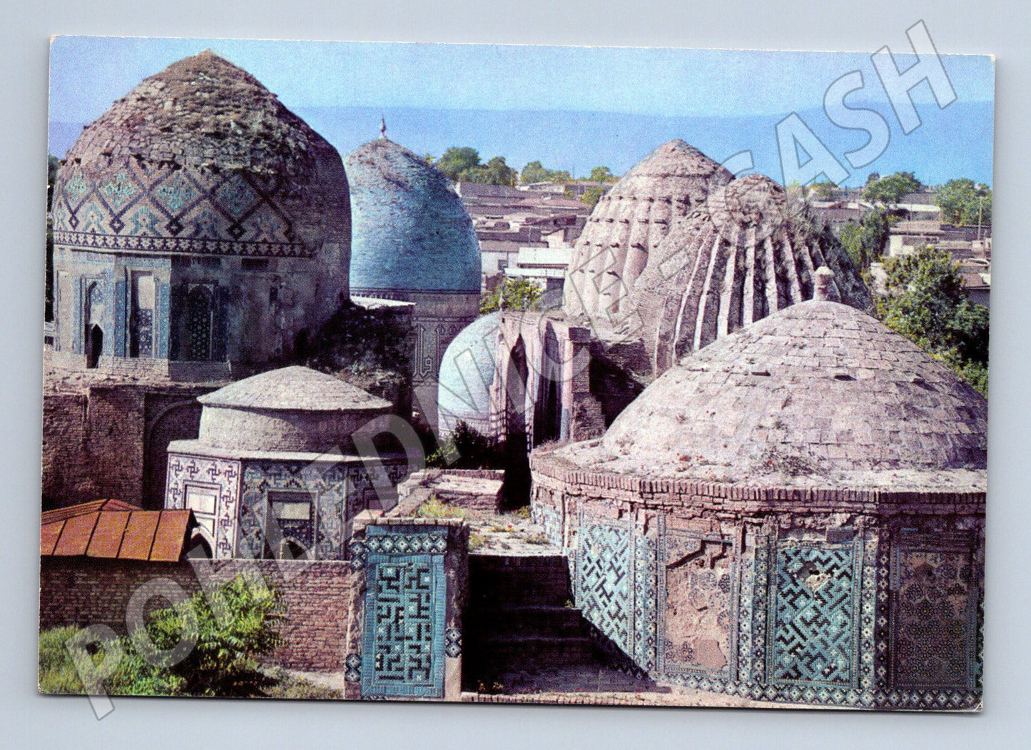 Pohlednice Samarkand mauzolea Šachi-Zinda 15. století (M17736)