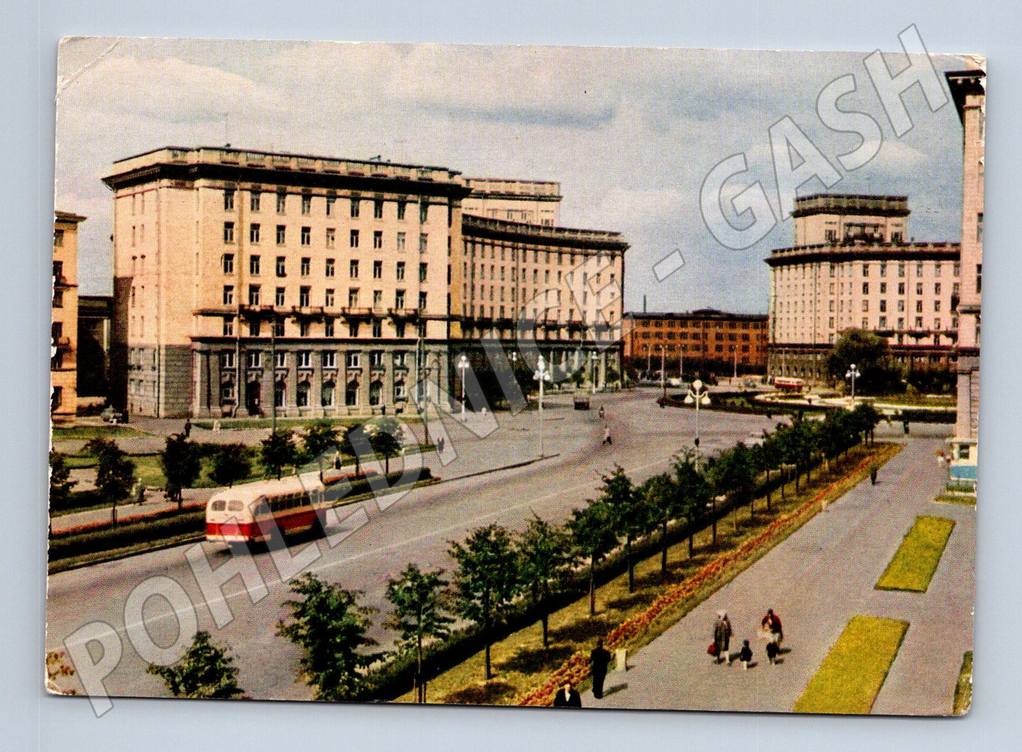 Pohlednice Leningrad Komsomolské náměstí SSSR 1965 (M17761)