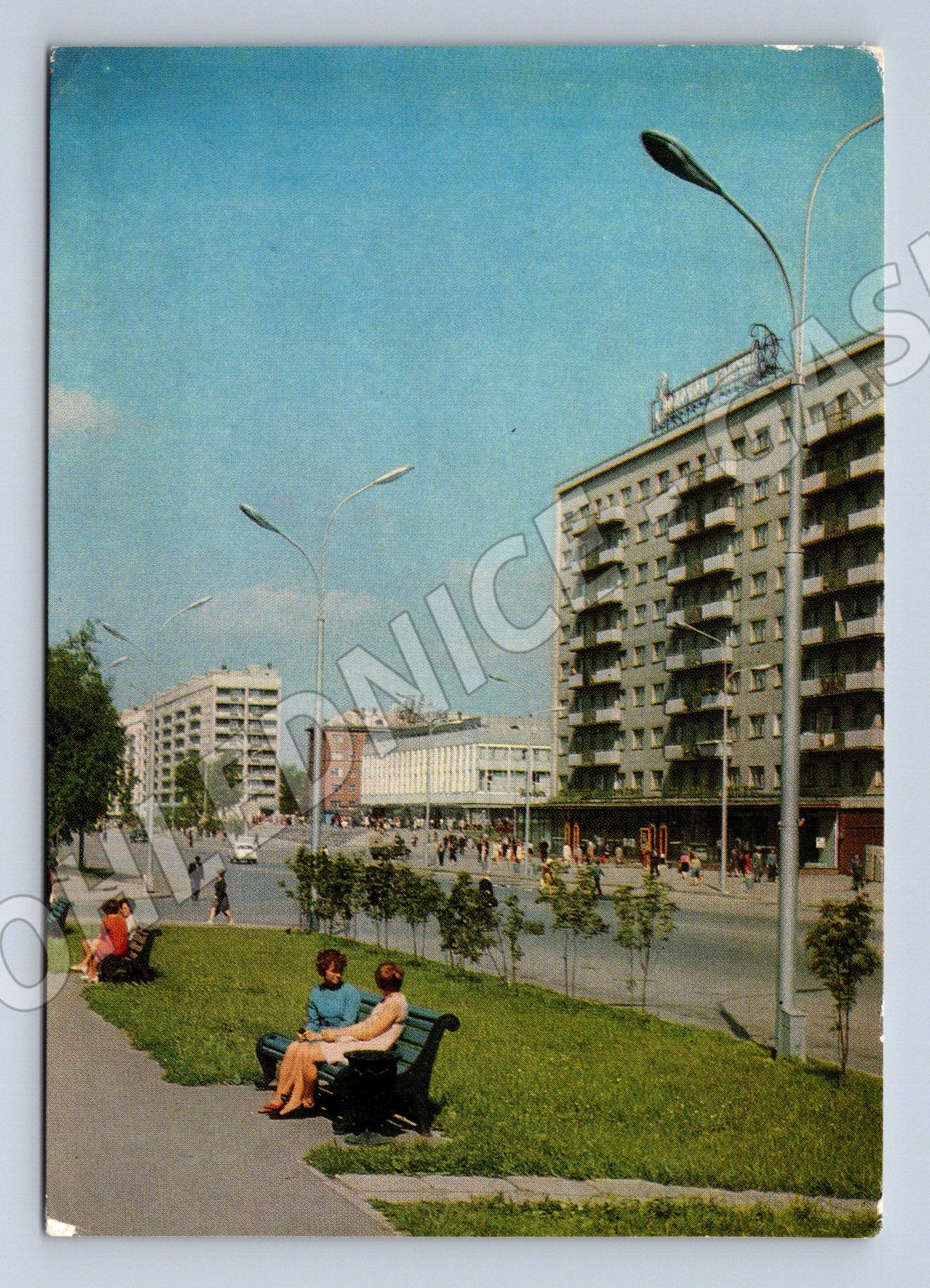 Pohlednice Novosibirsk Vokzalnaja magistral SSSR 1966 (M17764)