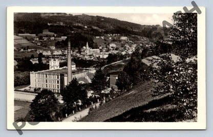 Pohlednice Velké Hamry panorama města továrny (M1777)