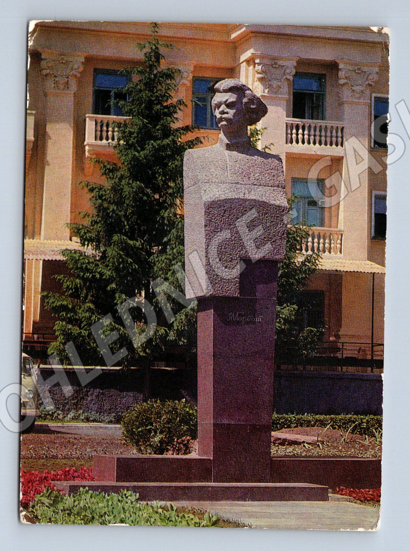 Pohlednice Kišiněv památník M. Gorkého SSSR 1966 (M17772)