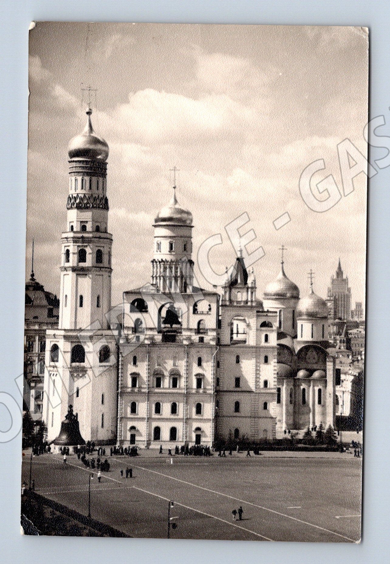 Pohlednice Moskva Kreml zvonice Ivana Velikého SSSR (M17793)