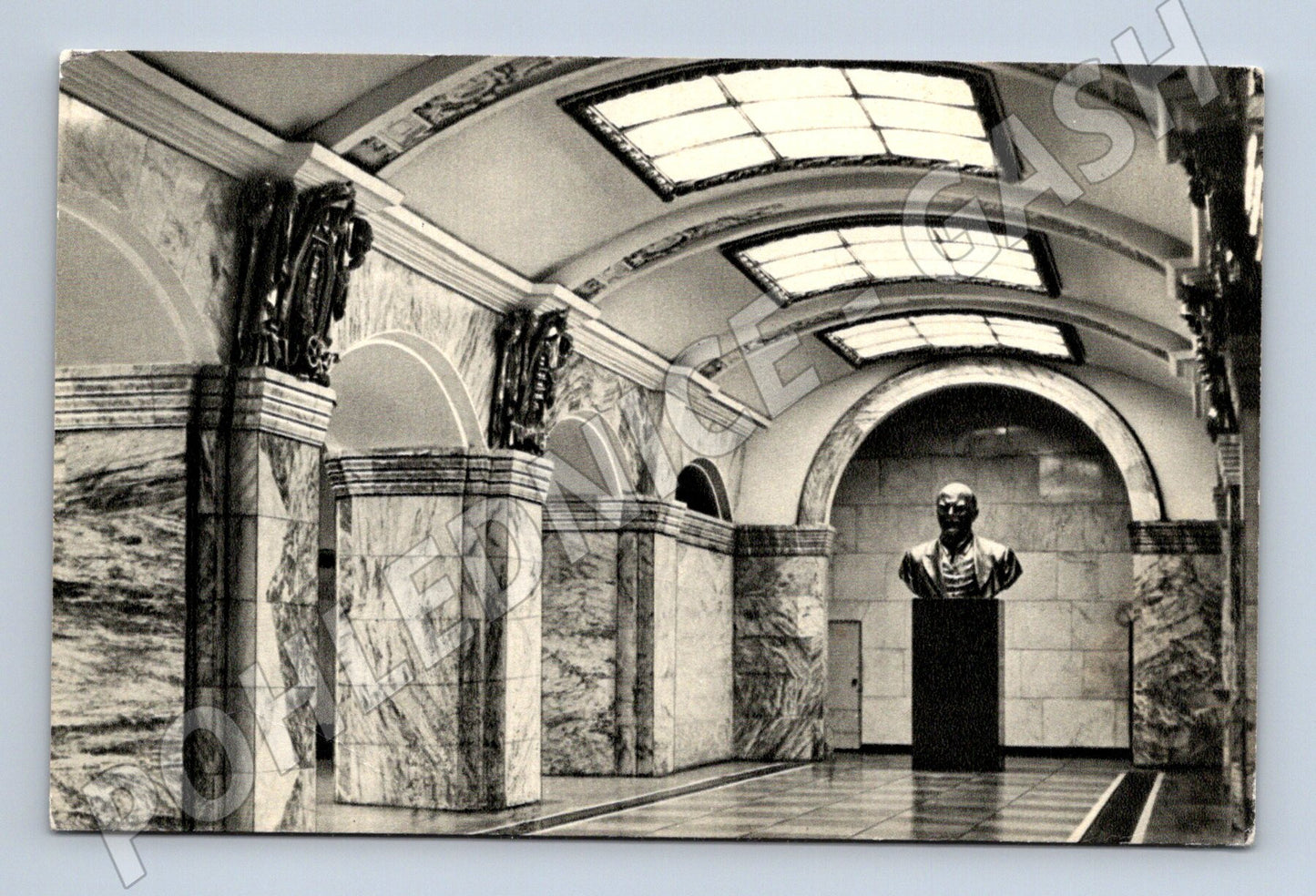 Pohlednice Leningrad metro stanice Kirovský závod SSSR 1965 (M17853)
