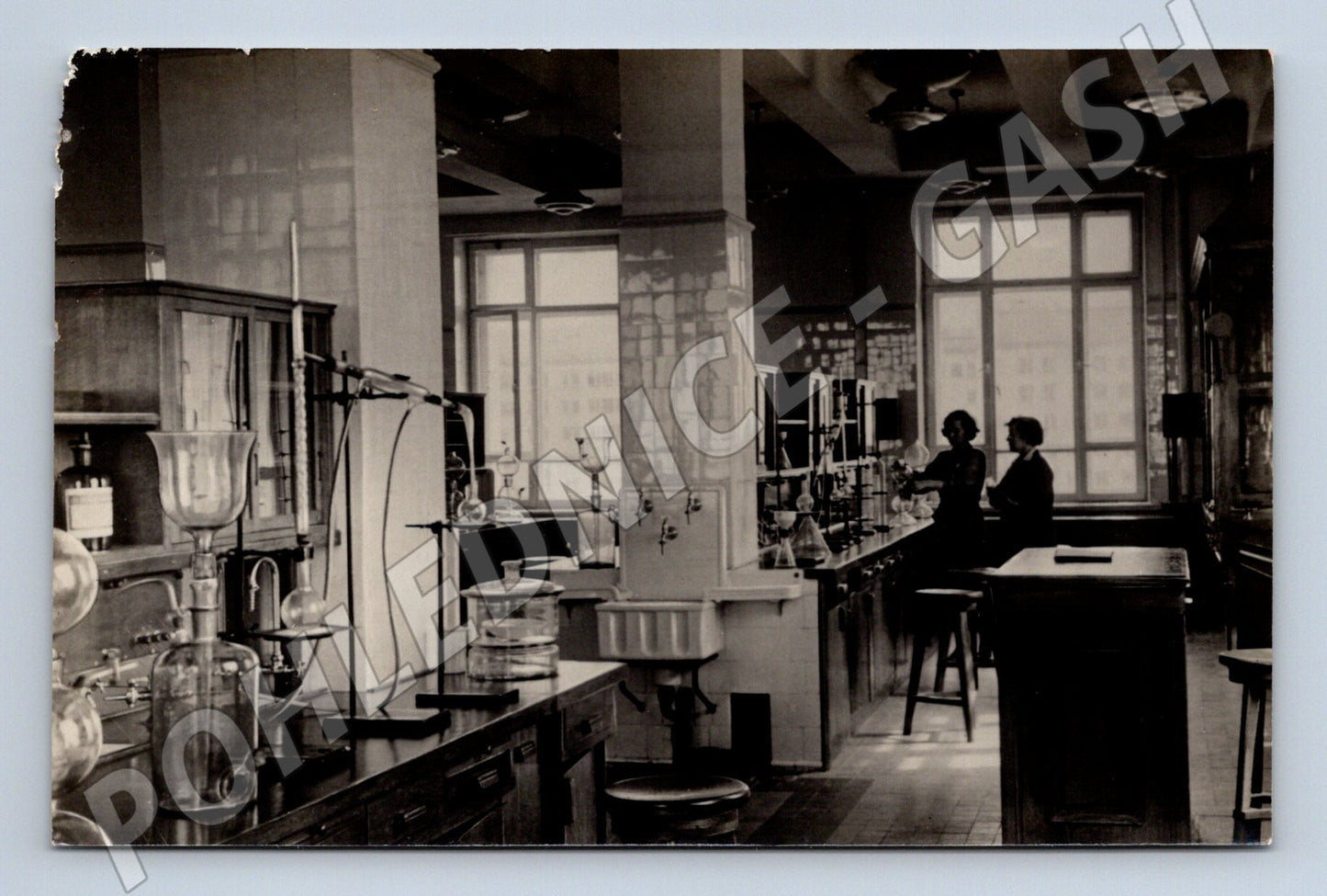 Moskevská univerzita chemická laboratoř SSSR 1955 originální (M17887)