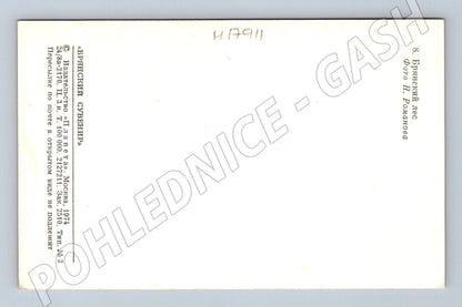 Pohlednice SSSR 1974 Bryanský les foto Romanov (M17911)