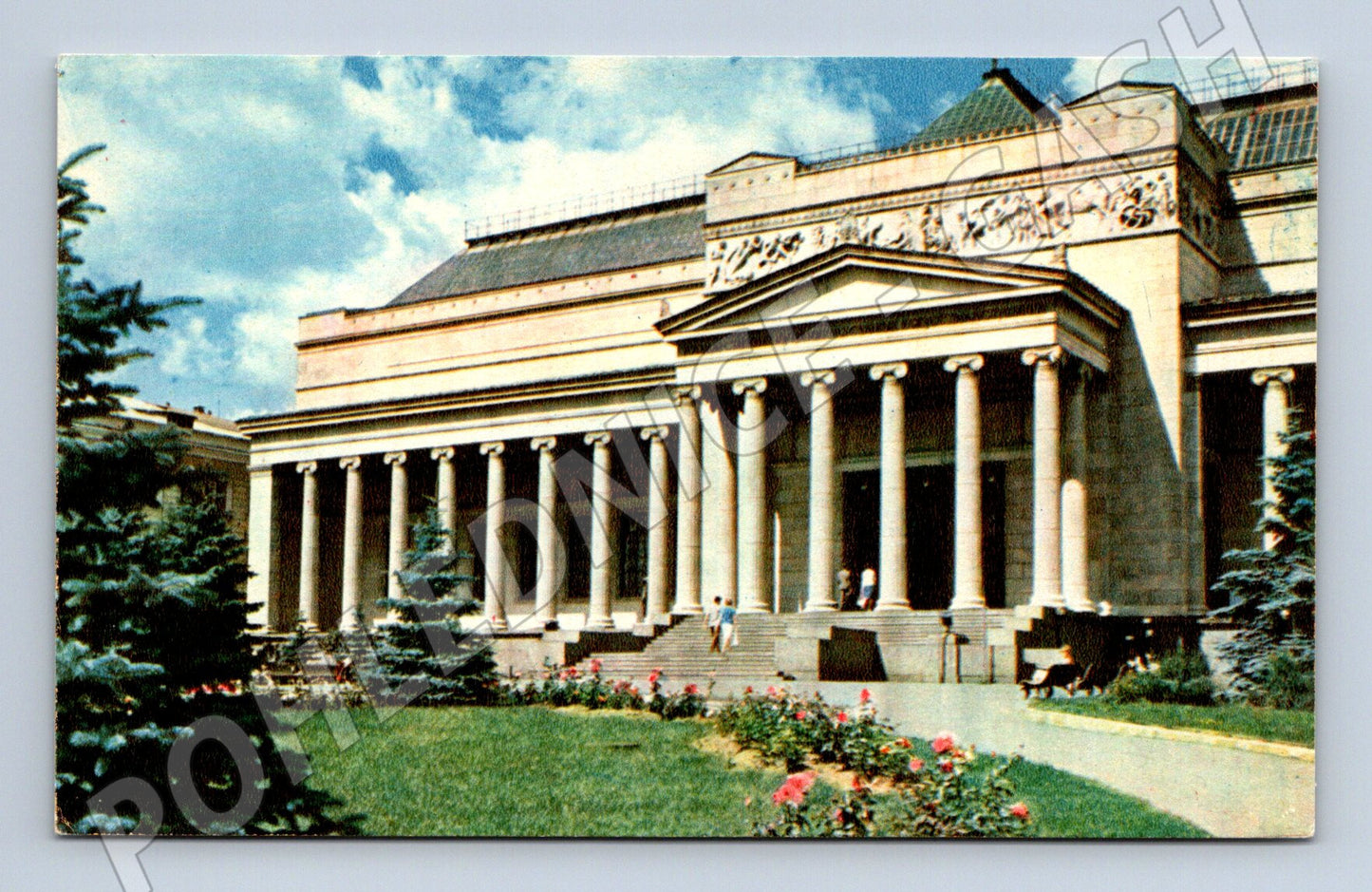 Pohlednice Moskevské Puškinovo muzeum výtvarných umění SSSR(M17927)