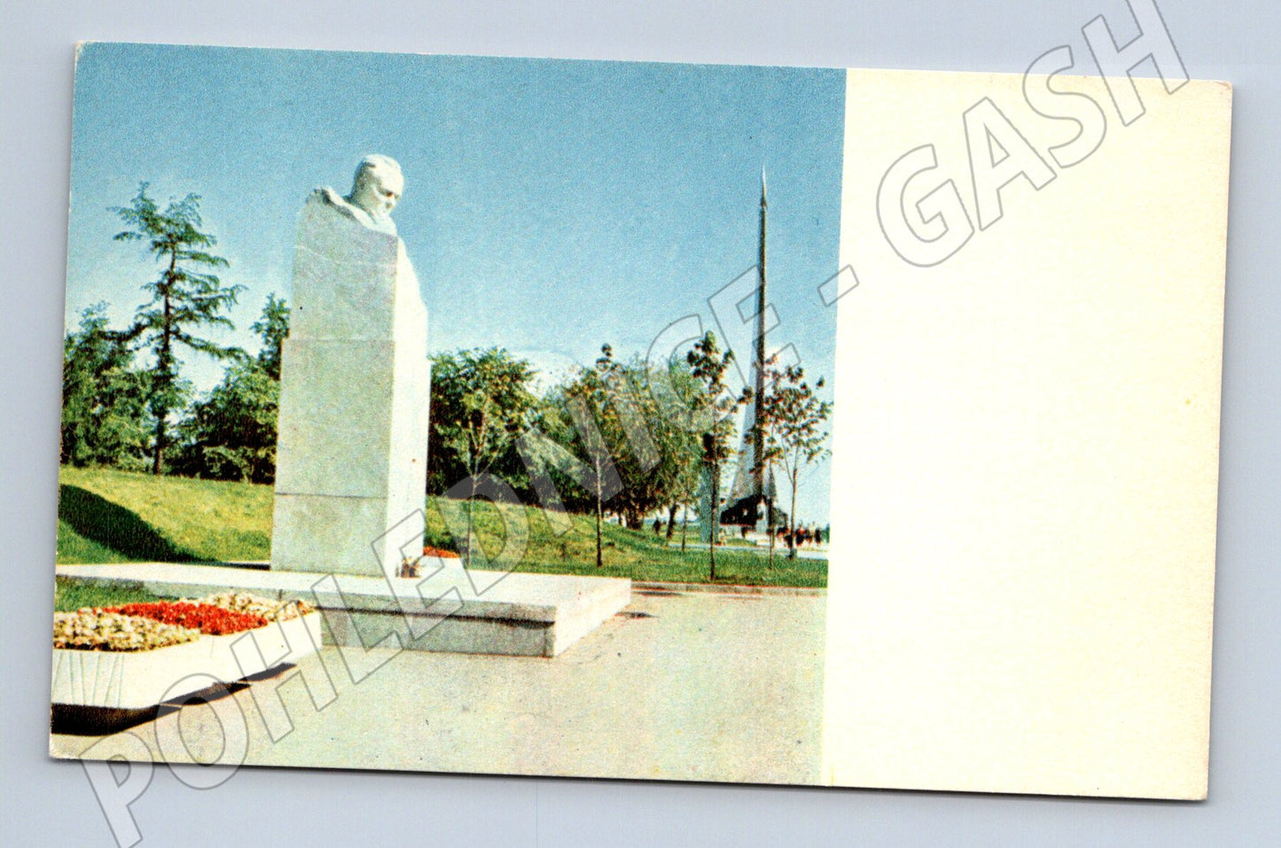Pohlednice Moskva památník S. P. Koroljova Alej kosmona(M17928)