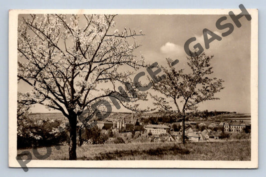 Pohlednice Hořice v Podkrkonoší celkový pohled zaslaná 1949 (M1794)