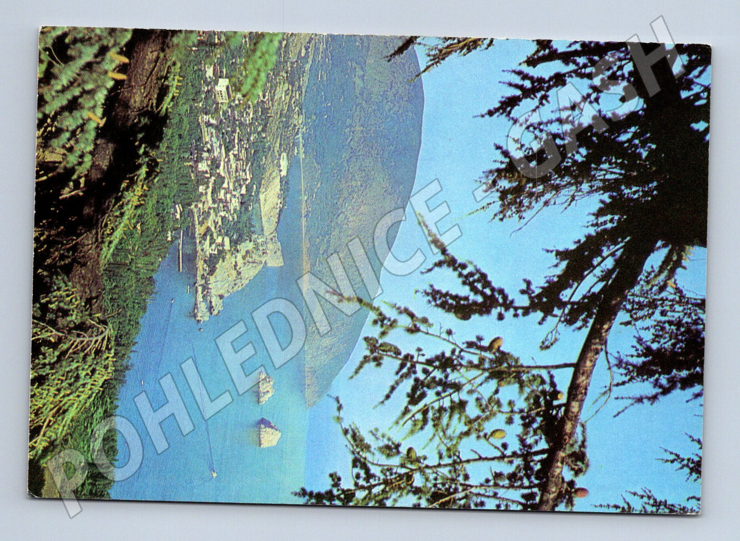 Krym Medvědí hora Aju-Dag Intourist pohlednice (M17948)