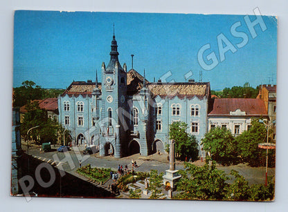 Mukačevo Zakarpatská Ukrajina radnice 1978 prošlá poštou (M17950)